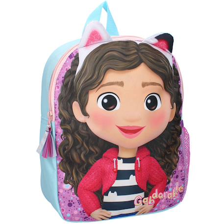 Fille-Accessoires-Cartable, trousse-Sac à dos maternelle fille tissu synthétique