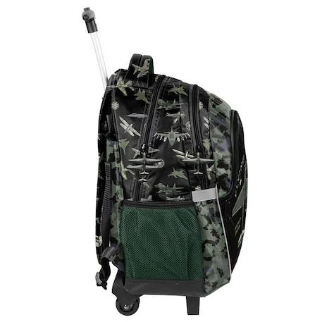 Sac à dos à roulettes air force flying academy 48 cm - cartable trolley Multicolore 2 - vertbaudet enfant 