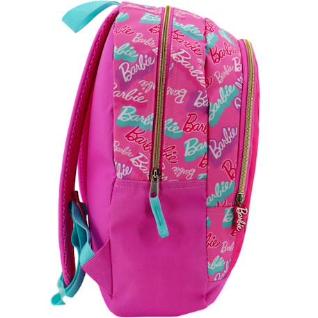 Sac à dos fille pour enfant barbie collection girl shine 38 cm Rose 2 - vertbaudet enfant 