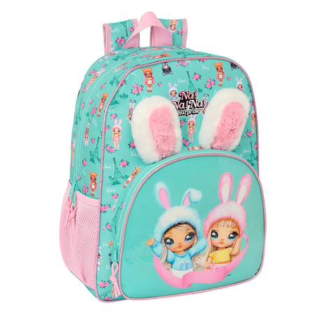 Fille-Accessoires-Sac à dos enfant fille en tissu imprimé cartoon oreilles de lapin na ! Na ! Na ! Surprise
