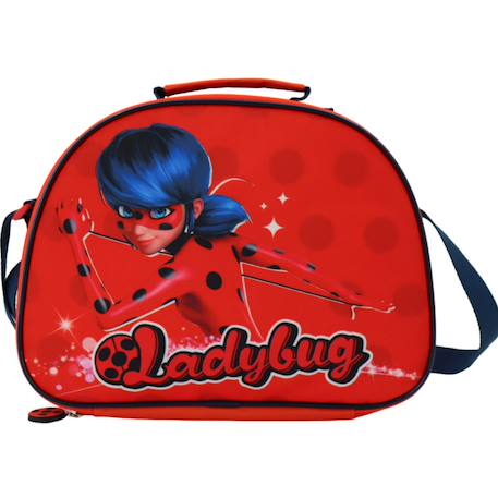 Sac goûter miraculous ladybug red 25 cm isotherme Multicolore 3 - vertbaudet enfant 