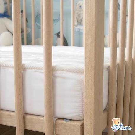 Matelas bébé climatisé - face été / hiver Blanc 6 - vertbaudet enfant 