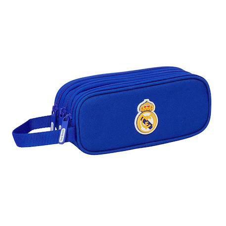 Garçon-Accessoires-Cartable, trousse-Trousse rectangulaire real madrid 21 cm - 3 cpt