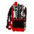 Sac à dos maternelle emoji avec dos rembourré 30 cm Blanc / rouge / noir 2 - vertbaudet enfant 