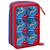 Trousse remplie à 3 compartiments zippés spider-man 20 cm Noir / bleu / marine / bleu 2 - vertbaudet enfant 
