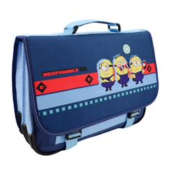 Sac cartable minions team fix it 41 cm – , bretelle réglable minions  - vertbaudet enfant