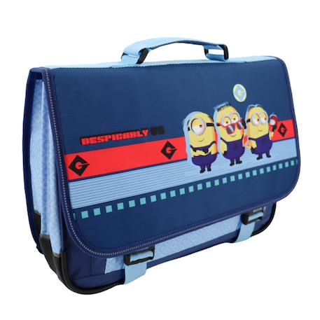 Sac cartable minions team fix it 41 cm – , bretelle réglable minions Bleu / bleu / marine 1 - vertbaudet enfant 