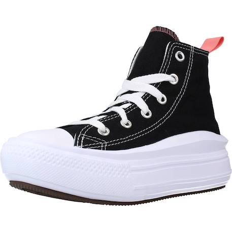 Basket junior chuck taylor all star move high – unisexe, style et confort Noir 4 - vertbaudet enfant 