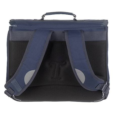 Cartable 41 cm floriane imprimé fleurs – 2 compartiments Gris / gris / clair / blanc+Multicolore 7 - vertbaudet enfant 