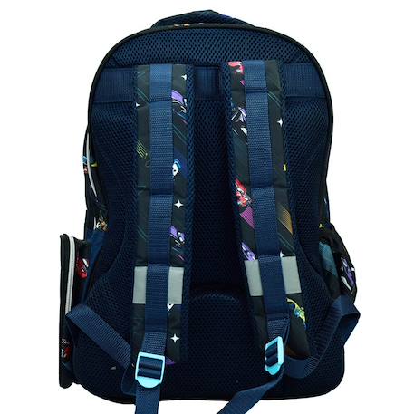 Sac à dos garçon cars lightning flash mcqueen 43 cm Noir / rouge / jaune 2 - vertbaudet enfant 