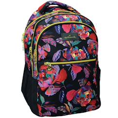 Sac à dos hallmark floral 43 cm à 2 compartiments zippés - hallmark  - vertbaudet enfant
