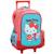 Trolley à roulettes hello kitty 46 cm – poigne te lescopique Rouge 1 - vertbaudet enfant 
