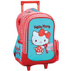 Trolley fille à roulettes hello kitty 46 cm – poigne te lescopique  - vertbaudet enfant