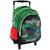 Trolley scolaire garçon bakugan à pvc laminé et poignée télescopique Bleu / vert / clair 3 - vertbaudet enfant 
