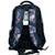 Sac à dos scolaire dinosaure t-rex avec 2 compartiments 43 cm Noir / orange / blanc 3 - vertbaudet enfant 