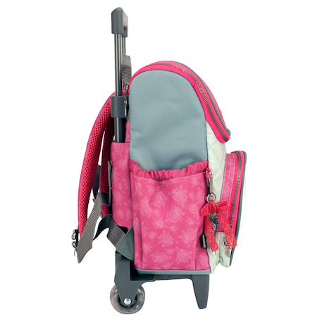 Sac à dos à roulettes mirabelle santoro maternelle 30 cm Multicolore 2 - vertbaudet enfant 