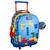 Trolley sac à dos à roulettes must team 3 compartiments 45 cm Bleu / multicolore / bleu 1 - vertbaudet enfant 