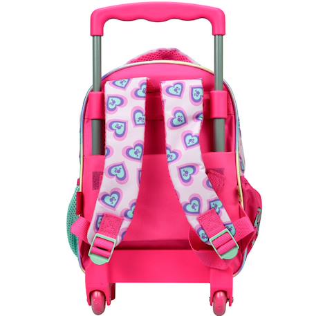 Sac à dos à roulettes fille - barbie - heart 30 cm - maternelle Multicolore 3 - vertbaudet enfant 