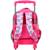 Sac à dos à roulettes fille - barbie - heart 30 cm - maternelle Multicolore 3 - vertbaudet enfant 