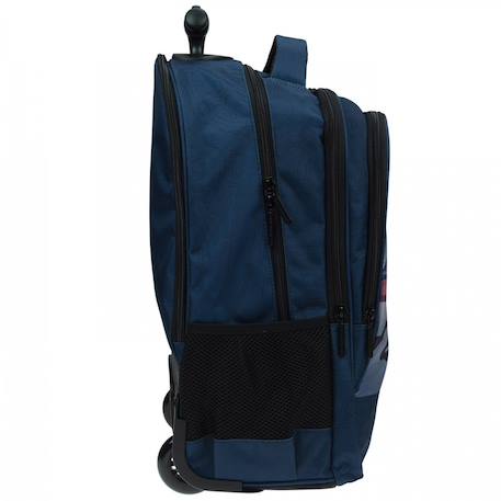 Cartable à roulettes imprimé league of legends yasuo textile Bleu marine 3 - vertbaudet enfant 
