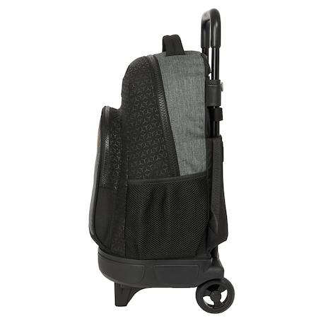Sac à dos trolley blackfit8 old school avec sac amovible 45 cm Gris / noir 2 - vertbaudet enfant 