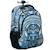 Sac à dos à roulettes garçon imprimé robot no fear 48 cm Bleu / gris / noir 1 - vertbaudet enfant 