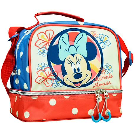 Sac goûter minnie dot 21 cm - sac déjeuner Multicolore 1 - vertbaudet enfant 
