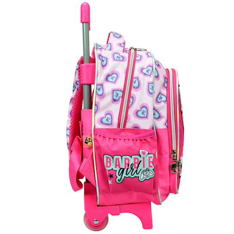 Sac à dos à roulettes fille - barbie - heart 30 cm - maternelle Multicolore 2 - vertbaudet enfant 