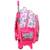 Sac à dos à roulettes fille - barbie - heart 30 cm - maternelle Multicolore 2 - vertbaudet enfant 