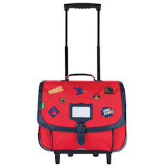 Cartable à roulettes 38 cm les fantaisies mae  - vertbaudet enfant