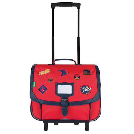 Garçon-Cartable à roulettes 38 cm les fantaisies mae
