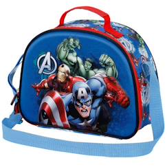 Sac gouter avengers energy 3d 26 cm - sac déjeuner  - vertbaudet enfant