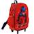 Sac à dos à roulettes 3d miraculous ladybug - trolley pratique Rouge 1 - vertbaudet enfant 
