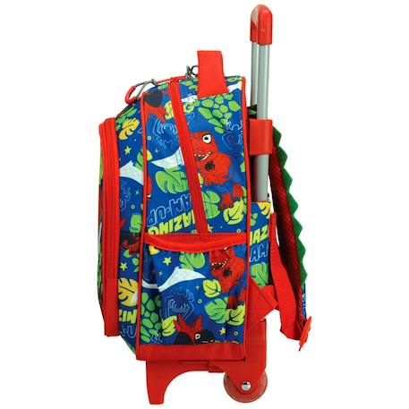 Trolley sac à dos maternelle dino-webs avec poignée télescopique spidey Bleu / rouge / bleu 4 - vertbaudet enfant 