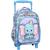 Sac à dos à roulettes maternelle fille - motif dumbo - be different Multicolore 1 - vertbaudet enfant 