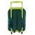 Sac à dos trolley dinosaure roarrr avec poignée télescopique 39 cm Vert 3 - vertbaudet enfant 