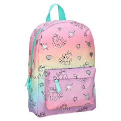 Sac à dos maternelle fille licornes milky kiss 33 cm  - vertbaudet enfant