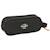 Trousse garçon double compartiment textile recyclé blackfit8 Gris / noir / blanc 3 - vertbaudet enfant 