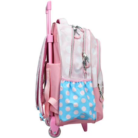 Sac à dos à roulettes fille minnie - vintage joy - haut de gamme Multicolore 2 - vertbaudet enfant 