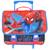 Cartable à roulettes garçon spiderman avec rabat pvc imprimé brillant Bleu / rouge / noir 4 - vertbaudet enfant 