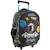 Sac à dos trolley garçon 3 compartiments astronaute rocket travel 45 cm Noir / bleu / blanc 1 - vertbaudet enfant 