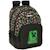 Sac à dos minecraft creeper 42 cm - 2 cpt Multicolore 1 - vertbaudet enfant 