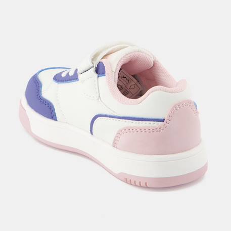 Baskets lcs court breaker inf  fille Blanc 3 - vertbaudet enfant 