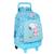 Sac à dos à roulettes snoopy love - trolley 45 cm Multicolore 1 - vertbaudet enfant 