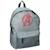 Sac à dos avengers en polyester texturé Gris 1 - vertbaudet enfant 