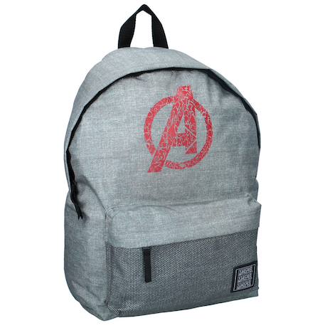 Garçon-Accessoires-Cartable, trousse-Sac à dos avengers en polyester texturé