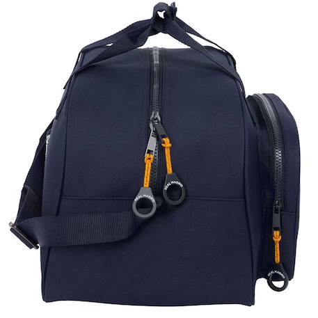 Sac de sport enfant real madrid 22l – 2 poches zippées Gris+Noir / bordeaux / bleu 5 - vertbaudet enfant 