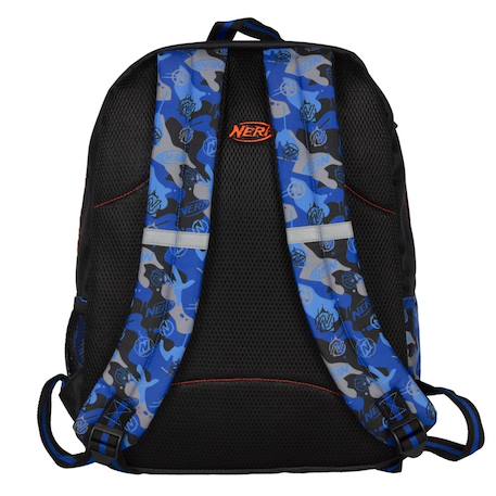 Sac à dos scolaire garçon nerf en polyester motif camouflage playground Multicolore 3 - vertbaudet enfant 