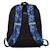 Sac à dos scolaire garçon nerf en polyester motif camouflage playground Multicolore 3 - vertbaudet enfant 
