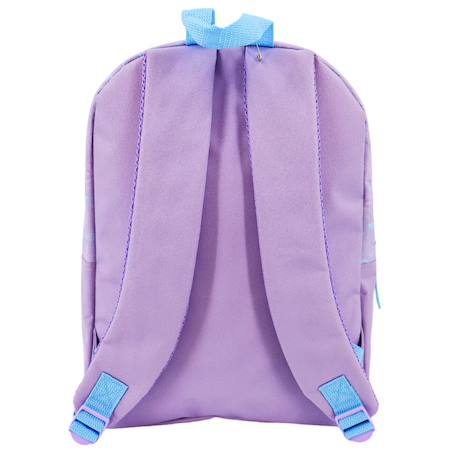 Sac à dos enfant la reine des neiges avec elsa et anna 38 cm Blanc / violet / bleu 3 - vertbaudet enfant 